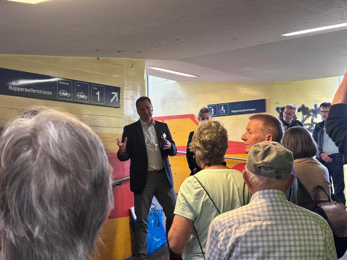 Infoveranstaltung Masterplann Wetzikon mit Stefan Lenz